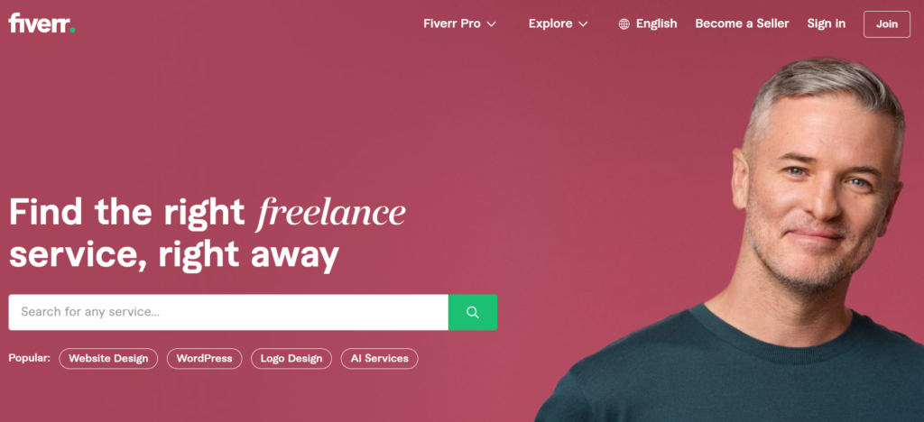 Fiverr is a freelancer platform that allows you to earn money from your digital skills