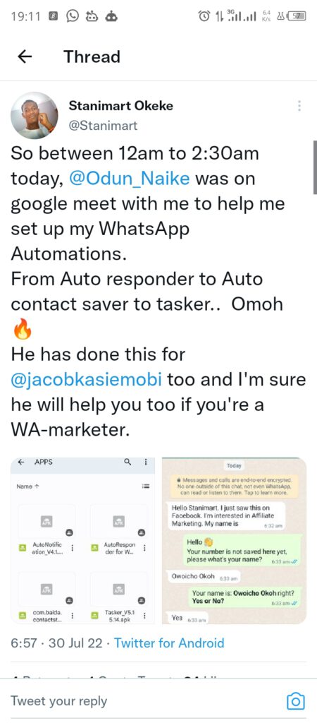 WhatsApp Automation Bot For Internet Marketers