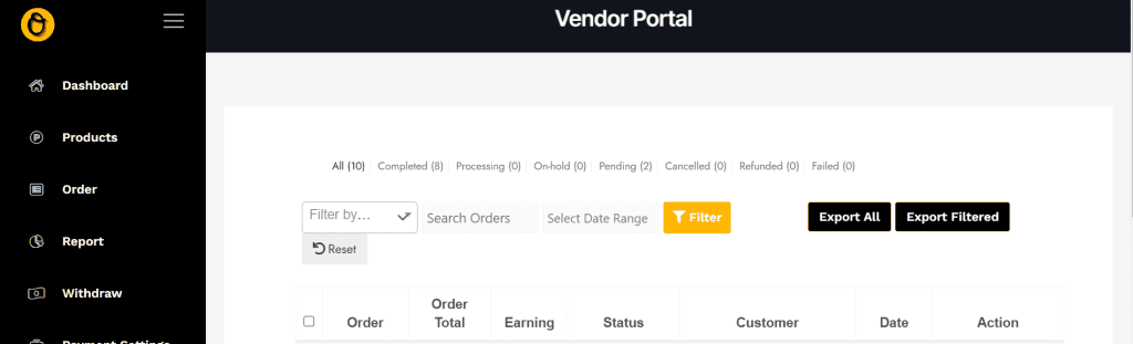 Order Status