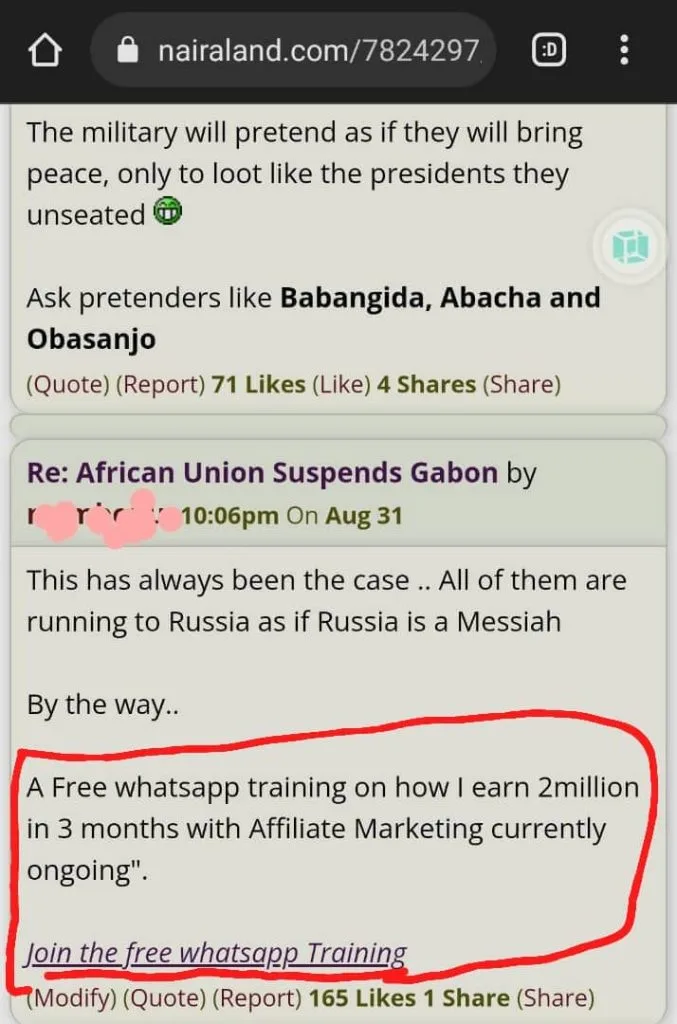 How I make over 300k with  affiliate marketing in Nigeria