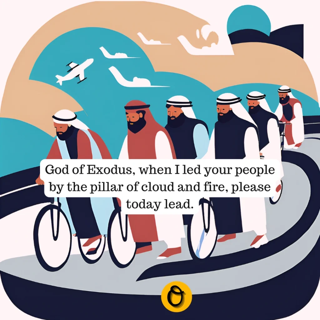 Hands clasped in prayer for journey mercies