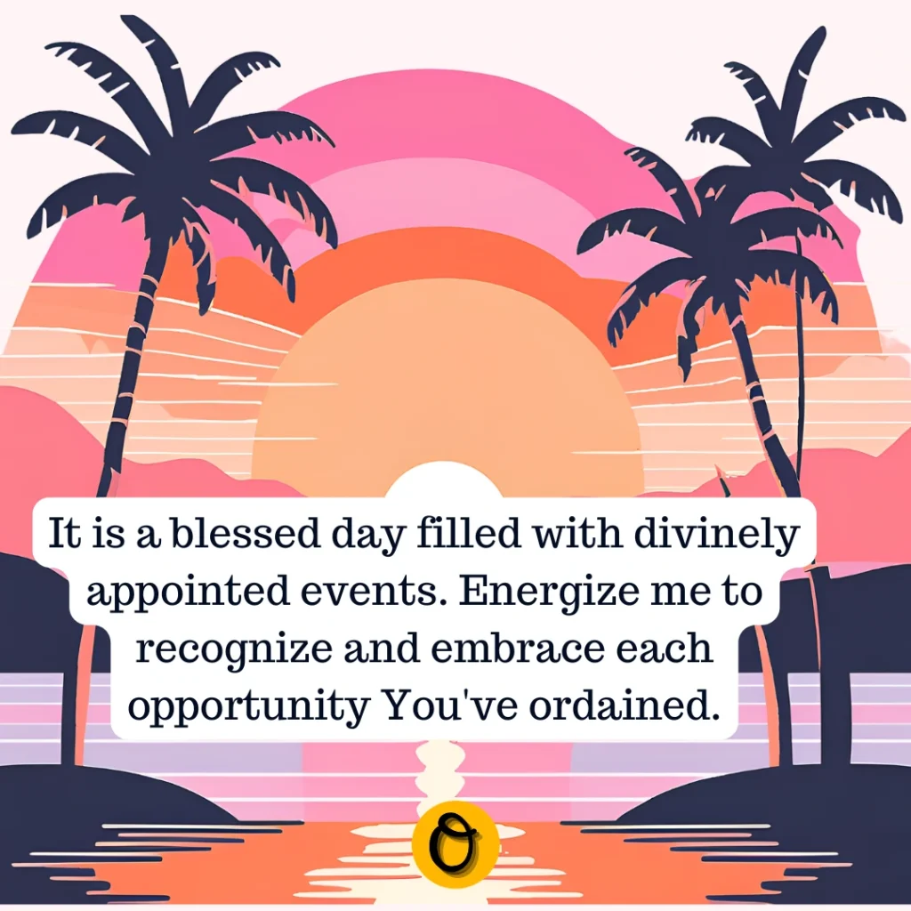 Person with coffee cup during powerful good morning prayer time