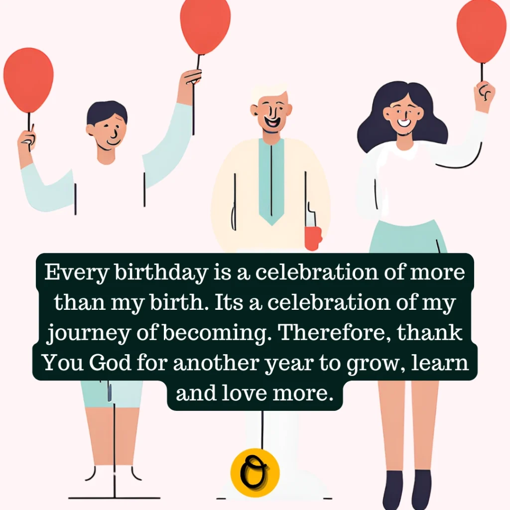 Woman praying on her birthday with gratitude