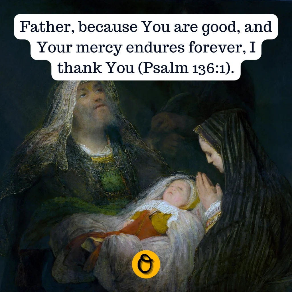 Family sharing thanksgiving prayer points with scriptures at dinner