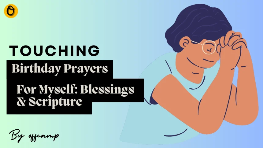 Bible open to scripture verses for birthday prayer for myself
