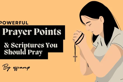 Prayer points for spiritual warfare based on scripture