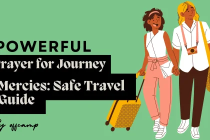 Prayer for journey mercies during a road trip