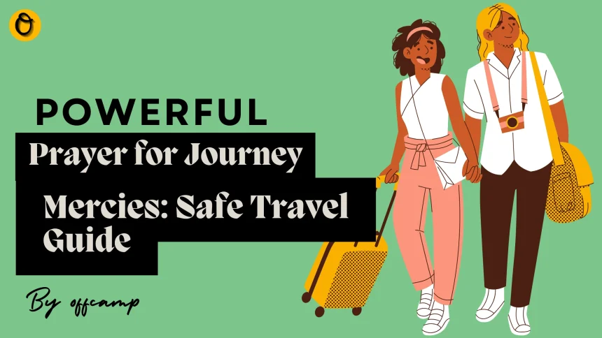 Prayer for journey mercies during a road trip