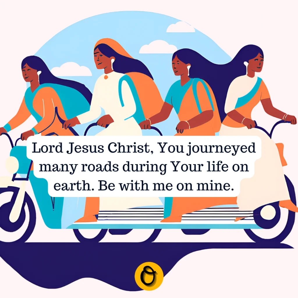 Safe travel prayer for journey mercies on highway