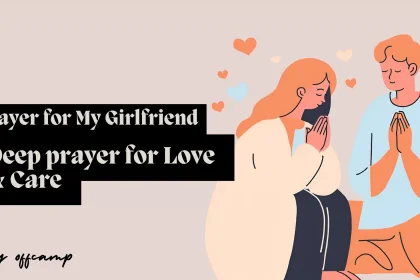 A couple praying together with clasped hands, demonstrating the power of prayer for my girlfriend in strengthening relationships.