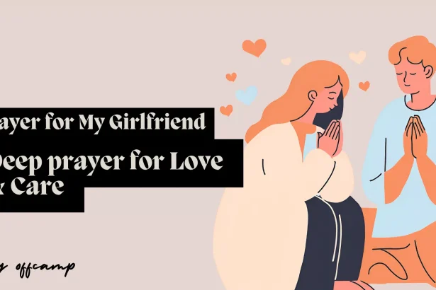 A couple praying together with clasped hands, demonstrating the power of prayer for my girlfriend in strengthening relationships.