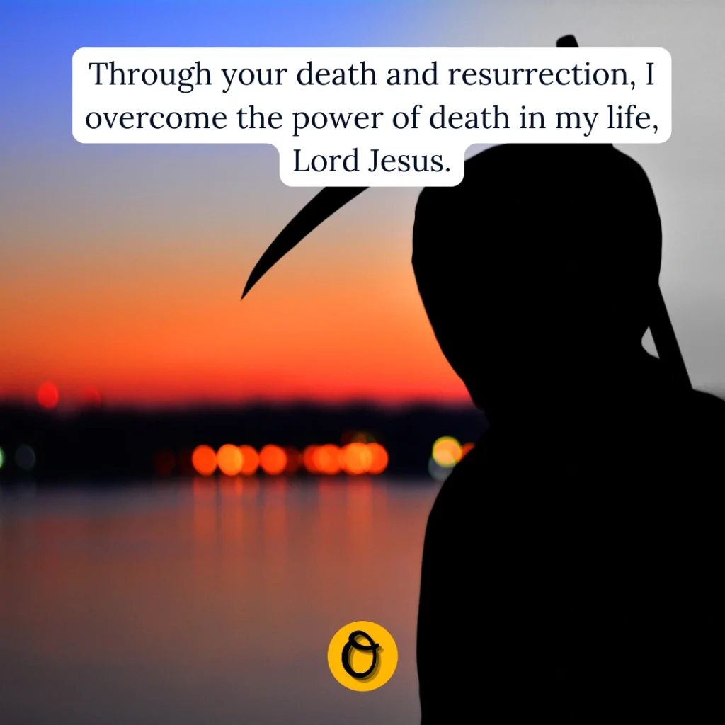 Family prayers against the spirit of death
