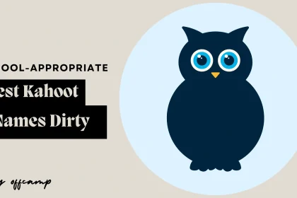 Students laughing at best Kahoot names dirty but acceptable on screen