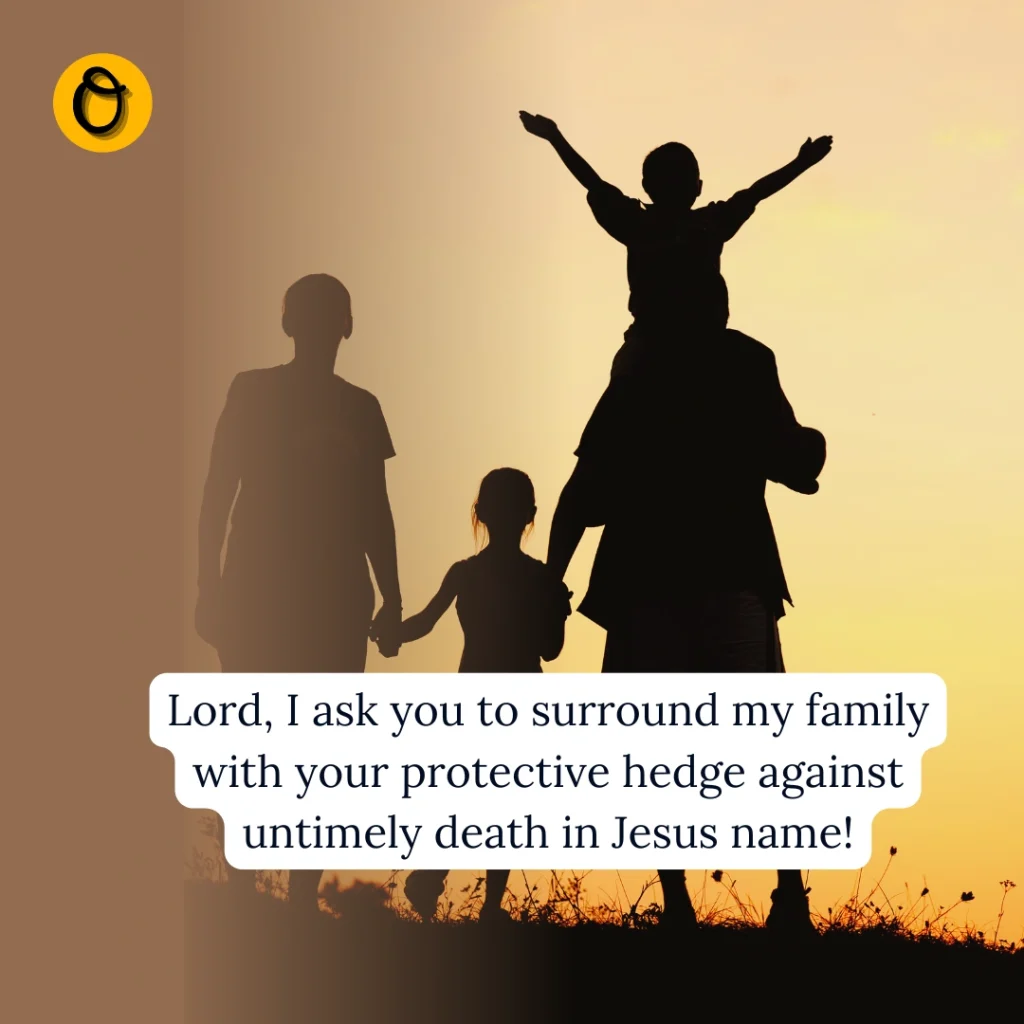 Psalm 91 prayer for protection against premature death