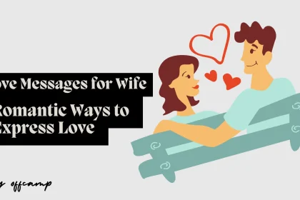 Husband sharing love messages for wife over morning coffee to strengthen their bond