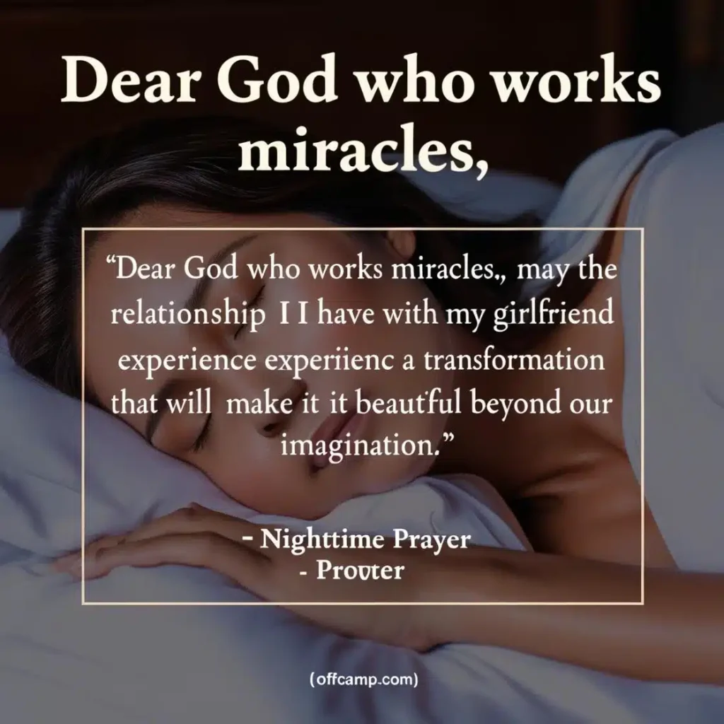 Woman peacefully sleeping while covered in prayer for girlfriend protection and peaceful rest throughout the night