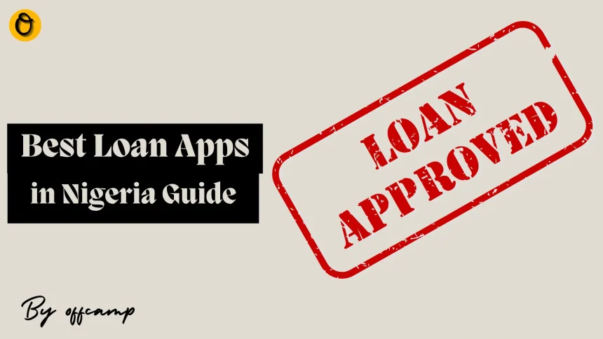 Best loan apps in Nigeria comparison chart showing top 10 apps with ratings and features