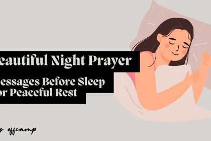 Night Prayer Messages Before Sleep