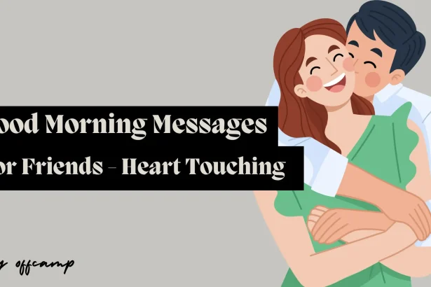 good morning messages for friends