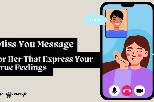 I Miss You Message for Her That Express True Feelings