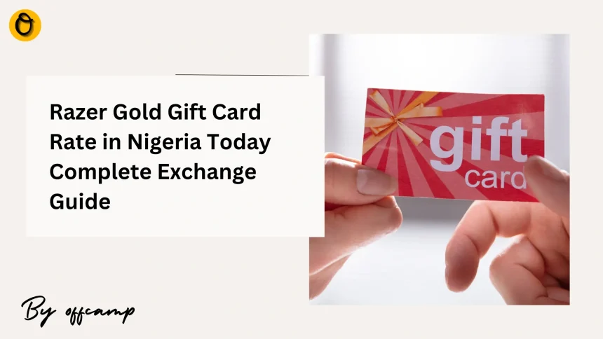Razer Gold Gift Card Rate Nigeria