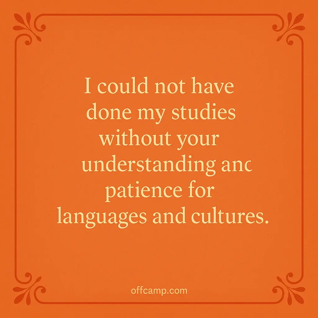 Grateful Birthday Messages from International Students