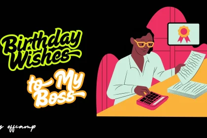 Professional Happy Birthday Wishes to My Boss & Messages