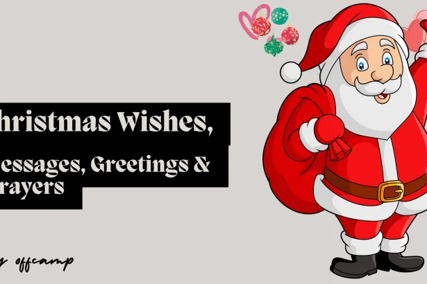 Blue minimalist winter background displaying romantic Christmas messages for couples and partners