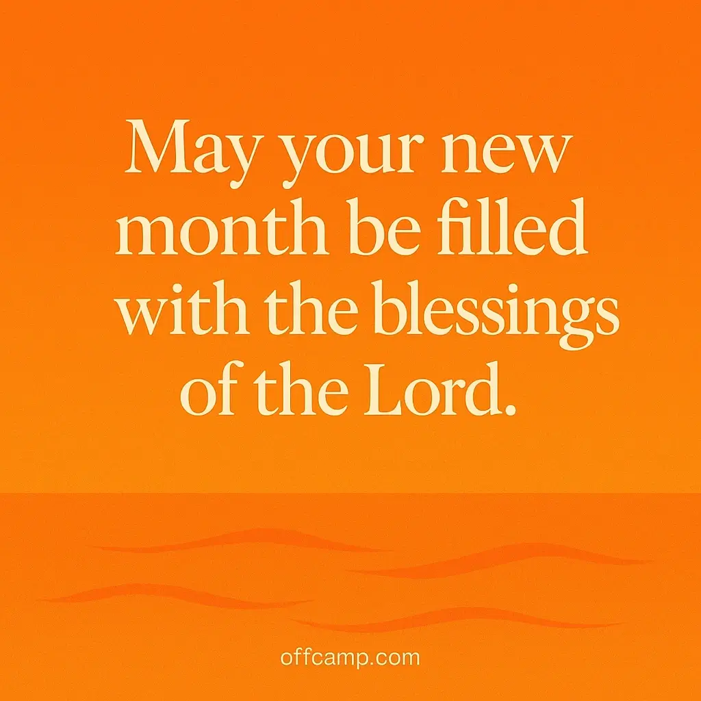 Family happy new month wishes and prayers