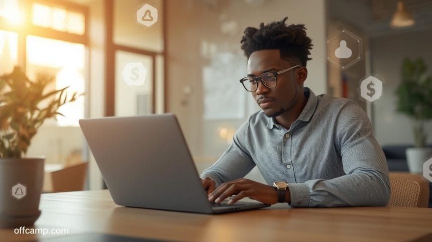 Ghanaian entrepreneur using ChatGPT to make money online