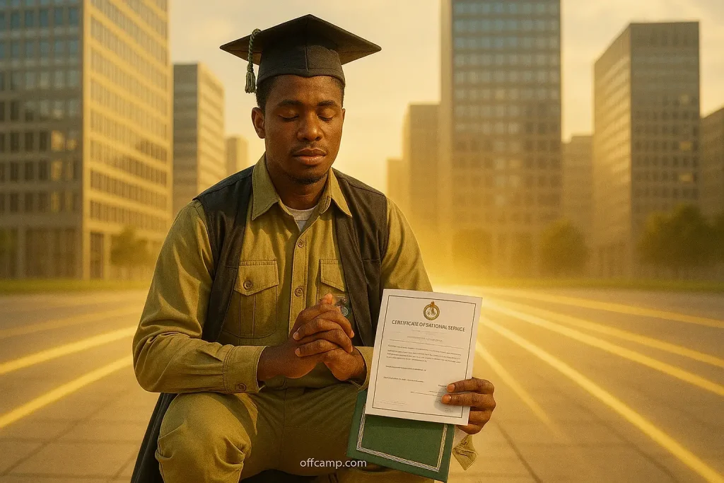 Nigerian NYSC corps member praying for employment, fresh graduate job prayers