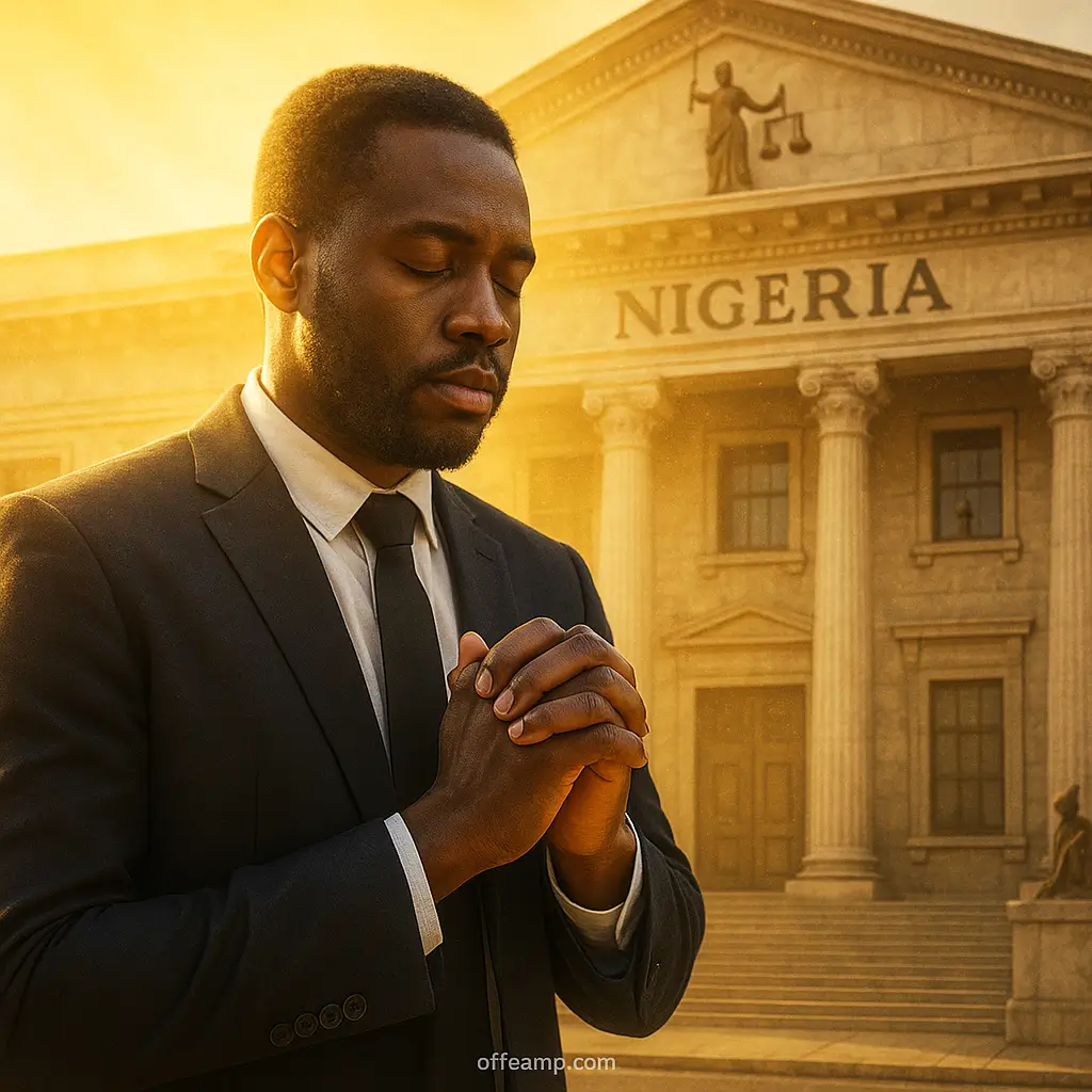 Prayer for Justice in Court Matters