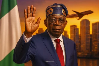 Tinubu net worth showing Nigeria's president wealth, luxury lifestyle, private jets, and Lagos properties worth ₦400 billion