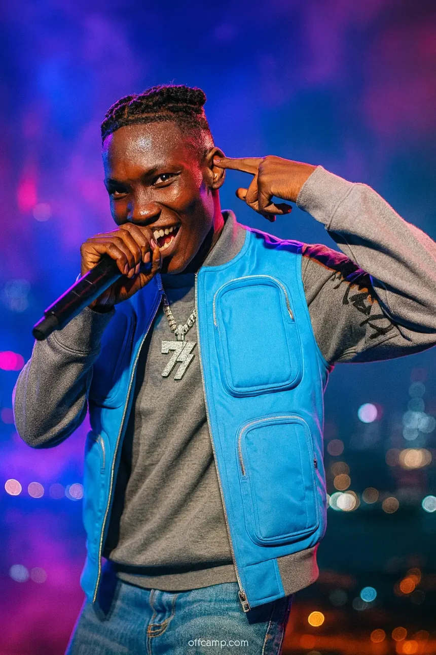 Zinoleesky performing live showing his rise to wealth and success in Nigerian music industry