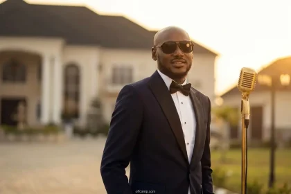 2face net worth showing 2Baba in luxury attire